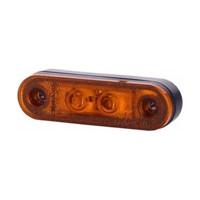 svetlo obrys.LED oranž.12/24V- /2-LEDKY/-+kábel 0,5m