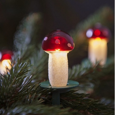 Exihand Souprava Muchomůrka červená TV-12 12 žárovek 20V 0,1A