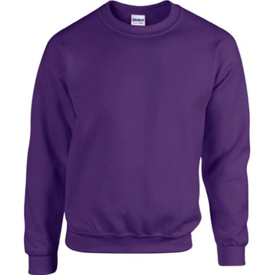 Gildan pánska mikina bez kapucne G18000 Purple