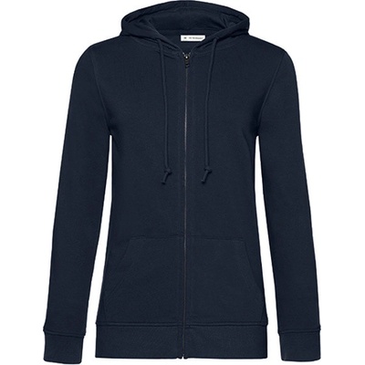 B & C dámská mikina na zip WW36B Navy Blue