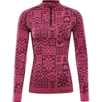 ALPINE PRO Дамско функционално бельо - тениска ALPINE PRO SEAMA fuchsia fedora ALPINE PRO | Rozov | ЖЕНИ | M/L