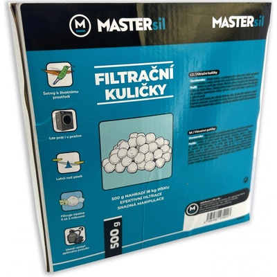 MASTERsil Filtrační kuličky 500g