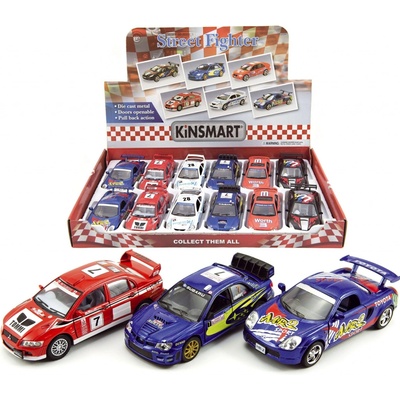 Teddies Auto Kinsmart Street Fighter 13 cm – Zboží Mobilmania