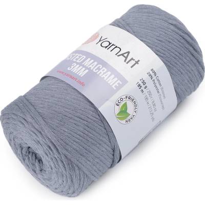 Stoklasa Pletací příze Twisted Macrame 250 g rozčesávací Balení: 1 ks, Varianta: 13 (761) modrošedá 13 (761) modrošedá