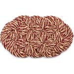 HAY Coco Swirl изтривалка 40 x 80 см, бордо (AE757-F129-AT87)