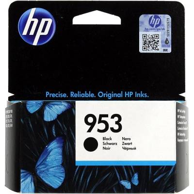 HP 953 (l0s58ae) оригинална мастилница, черен (hp953bk)