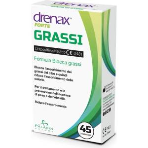 Paladin Pharma Kонтрол на мазнините с хитозан и екстракт от бял боб - Дренакс - Drenax® Forte, 45 таблетки (554459 (03778) PP)