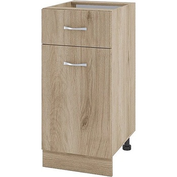 ИРИМ Долен шкаф с чекмедже и врата Сити АРДА-24 дъб сонома арвен / дъб сонома арвен 40 см