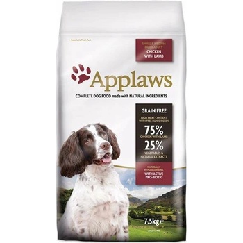 Applaws Dog Adult S/M breed chicken&lamb 7,5 kg