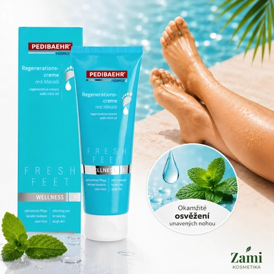Pedibaehr Regenerační krém na nohy FRESH FEET 125 ml