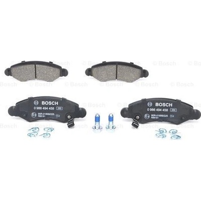 BOSCH Sada brzdových platničiek kotúčovej brzdy 0986494458