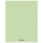 Fortuna Тетрадка с квадратчета FORTUNA Monocolor A/4 32 листа 87-32 пастелно зелено 01.08660 (01.08660)
