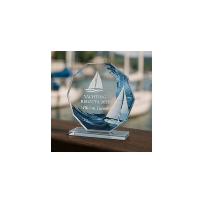 Poháry Bauer Skleněná trofej CR2024301M44 Vodní sporty