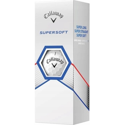 Callaway Supersoft bílé 3 ks – Zboží Mobilmania