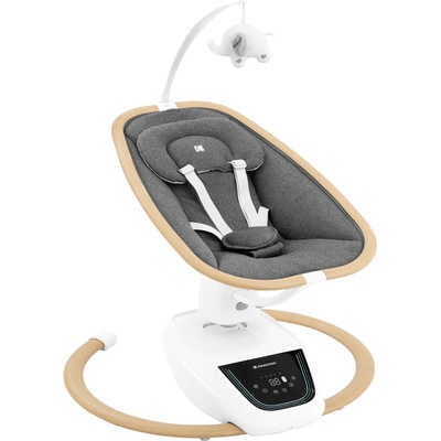 KikkaBoo Електрическа люлка BeeMoove Grey (31005010083)