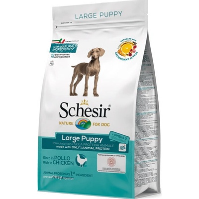 Schesir Dog Large Puppy Kuracie s ryžou 12 kg