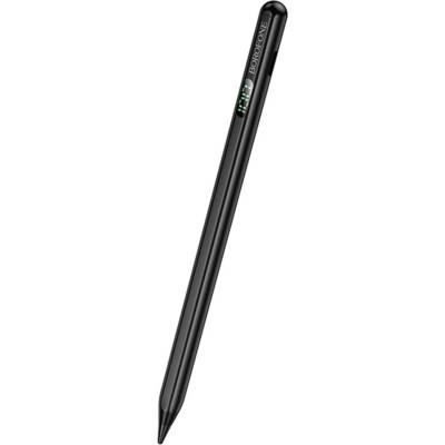 Borofone Стилус - Borofone (BG100) - активен, универсален, дисплей, 130mAh - Черен