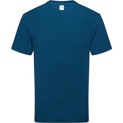 Unisex tričko Fruit of the Loom Pure Cotton Indigo