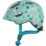 ABUS Детска каска за велосипед Abus Kid's Smiley 3.0 Bike helmet - Green Nordic - размер S 45-50 cm (851-1165-0311)