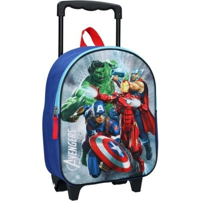 Vadobag na kolečkách Avengers Marvel modrý