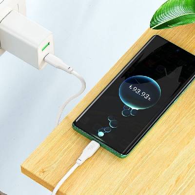 Hoco X93 USB-C na USB-C 3A 100 W 1m bílý