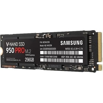 Samsung 950 PRO 256GB, 2,5", SSD, MZ-V5P256BW