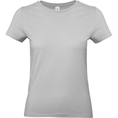 B&C Collection B&C 190 / Дамска тениска от плътен памук - тихоокеанско сиво S (01004Tk0701)