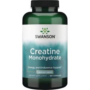 SWANSON Creatine Monohydrate 1000 mg [180 капсули]