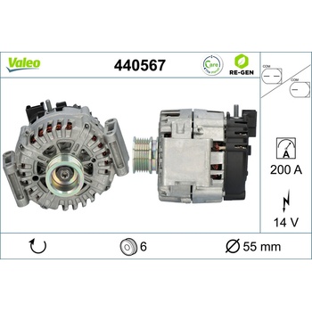 Alternátor VALEO 440567