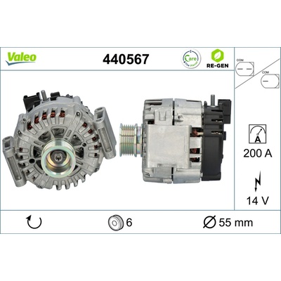 Alternátor VALEO 440567