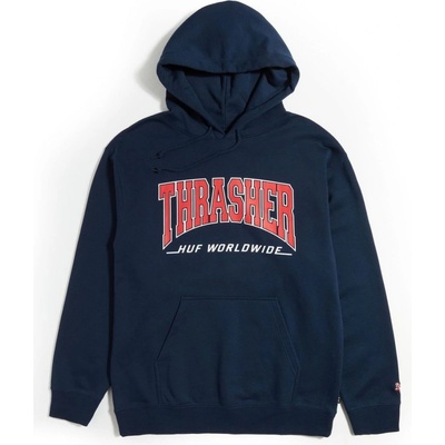 HUF Thrasher BAYVIEW PO HOODIE Navy