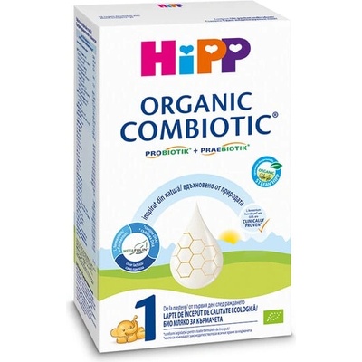 HiPP Адаптирано мляко на прах Hipp Organic - Combiotic 1, опаковка 300 g (2102)