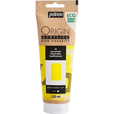 Pébéo Origin АКРИЛНА боя Primary Yellow 120 ml 1 бр (817102)