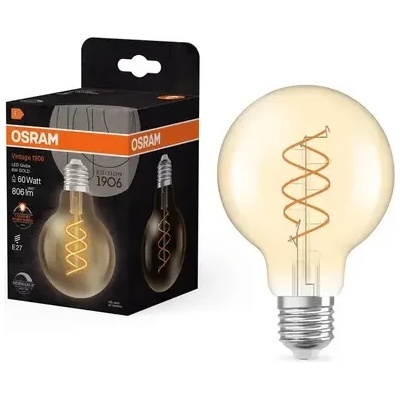OSRAM Led ЛАМПА vintage 1906 cla60 g80 gold 60 dim 8w/922 e27 ledvance (ledvance 4058075836846)