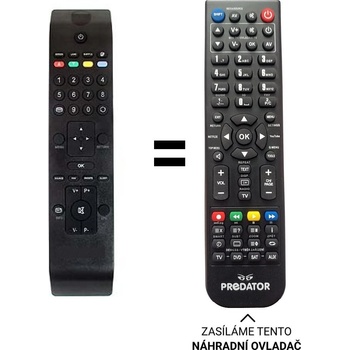 Diaľkový ovládač Emerx JVC RM-C1236