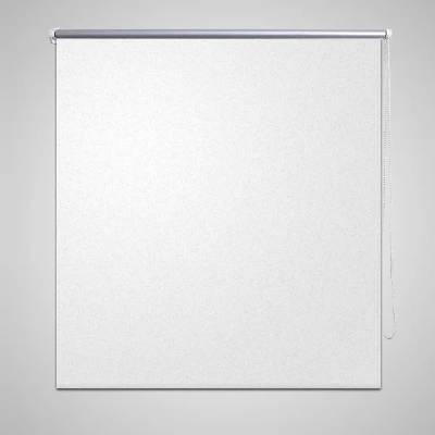 zahrada-XL Zatemňovací látková roleta - 100 x 230 cm - bílá