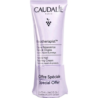 Caudalie Vinotherapist Комплект - Крем за ръце и нокти, 2 х 75 ml