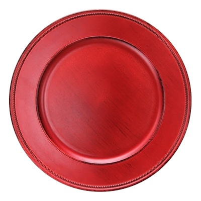 Horecano HORECANO-Подложна чиния VINTAGE 33 cm ЧЕРВЕНА (HA295MP-R) (0193694)