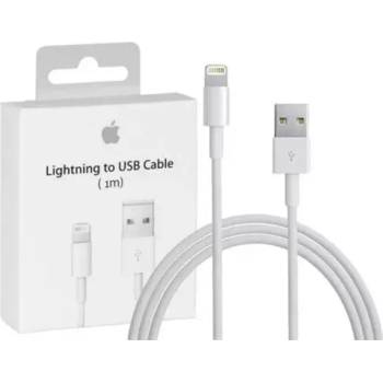 Foxconn USB Кабел за iPhone и iPad, FOXCONN OEM Chip MD818 Lightning 1m, Бял (OEM/MD818)