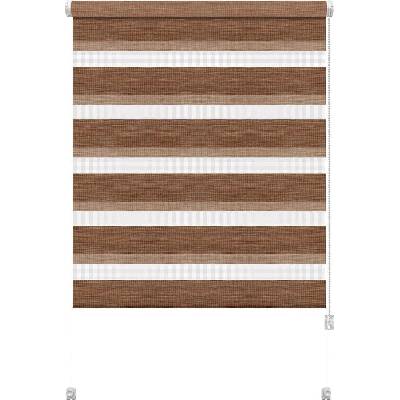 Gardinia Hnedá roleta deň a noc 42,5x150 cm Zebra Natur