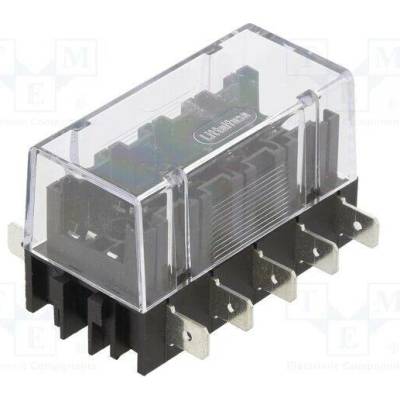 LITTELFUSE 03500417TXN Zásuvka; 15A; na panel; 32V; Póly: 5; ATO