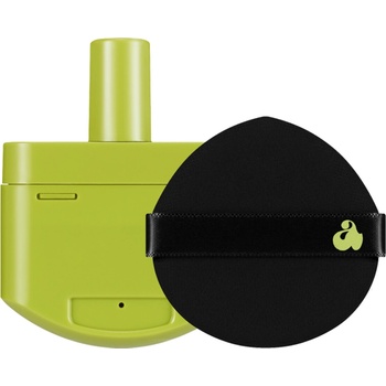 Unleashia Saténový make-up v hubke so špongiou Satin Wear Healthy-Green Cushion Re-Feel + Puff No.18N Butter Vanilla 40 g