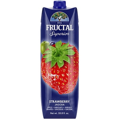 Fructal Z Jahôd Jabĺk A Hrozna 45% Prisma 1 l