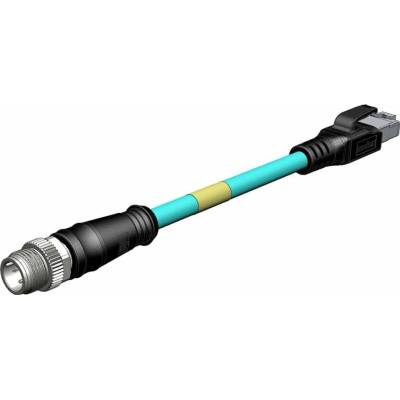 Molex upravený zástrčkový konektor pro senzory - aktory, 1300480280, piny: 4, 1.0 m, 1 ks
