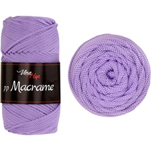 Vlna-hep pp Macrame - polyester PP Macrame: nová - 4068 Levandulová