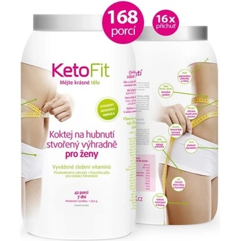 KetoFit proteinový koktejl 5040 g