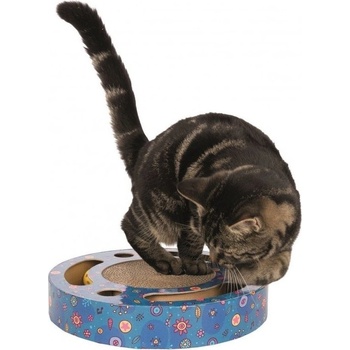 TRIXIE Овална драскалка с играчки 33 см