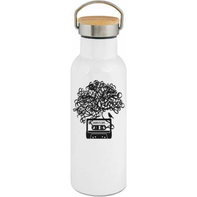 123TRIKO termoska Zamotaná kazeta, černý tisk 500 ml