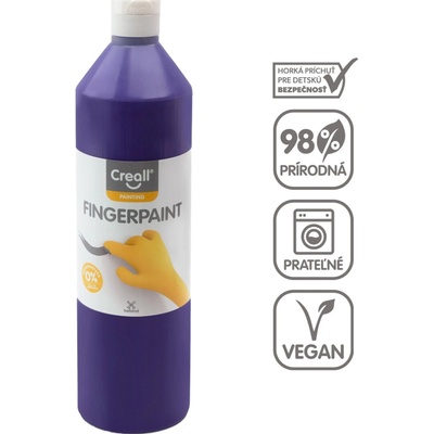 Creall prstová farba 750 ml fialová