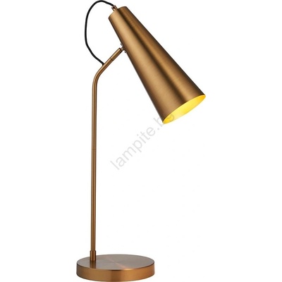 Endon Lighting 107527 - Настолна лампа KARNA 1xE27/10W/230V месинг (EN0201)